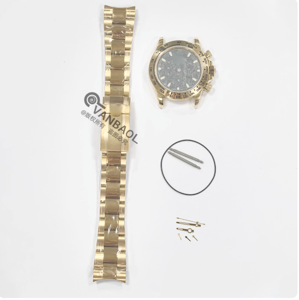 Panda Di case set compatible with 7750 movement 316 stainless steel sapphire