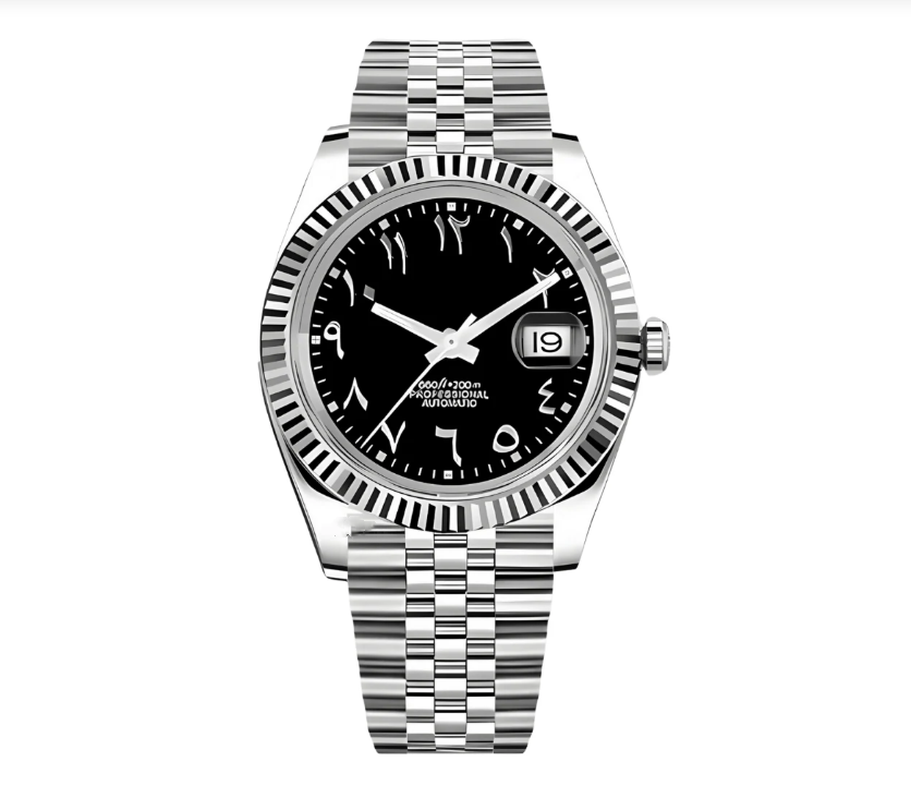 No.48 WATCH MOD JUST ARABIC DIAL BLACK