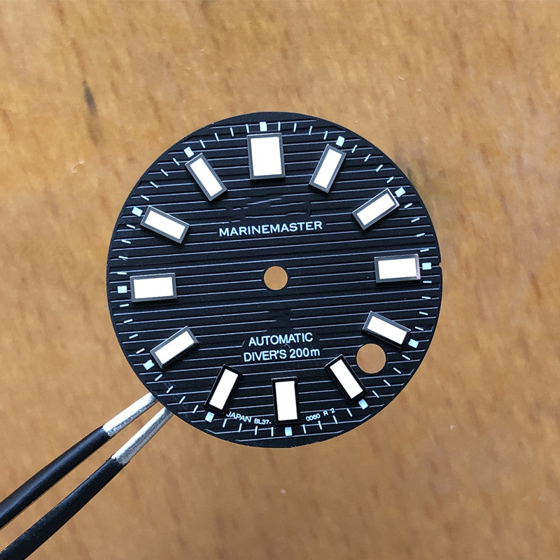 M1 62MAS DIAL SEIKOLOGO 28.5MM BLACK