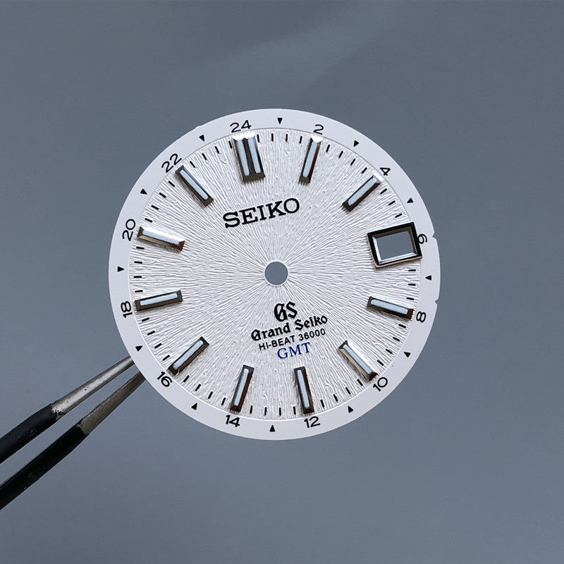 No 26.2 black dial with gs logo fit nh35 movement