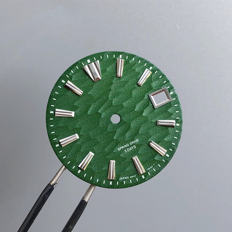 5.1 green dial with s logo