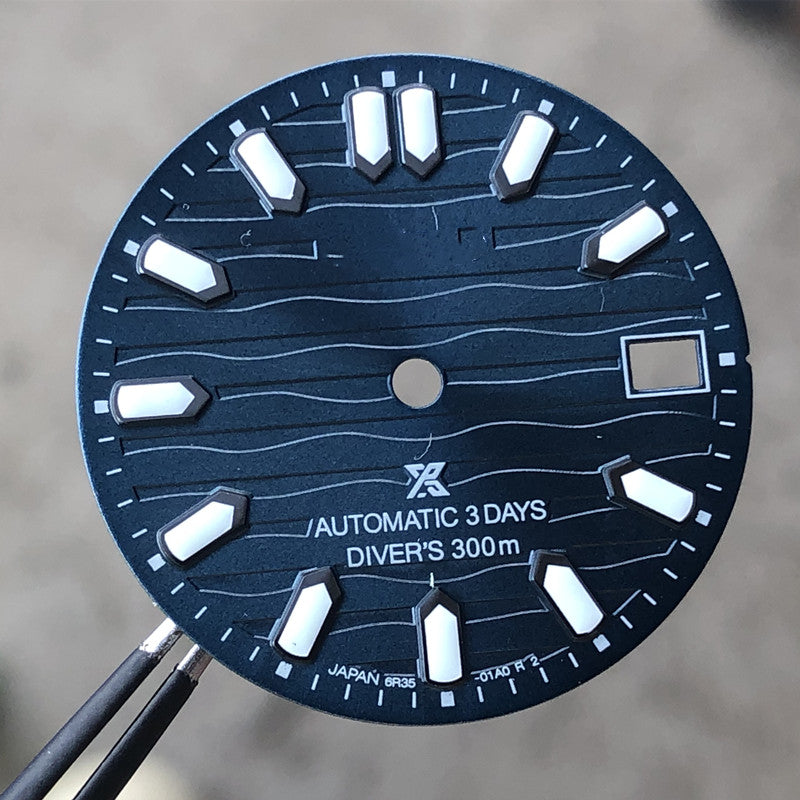 P3 BLUE DIAL WITH S LOGO 28.5MM