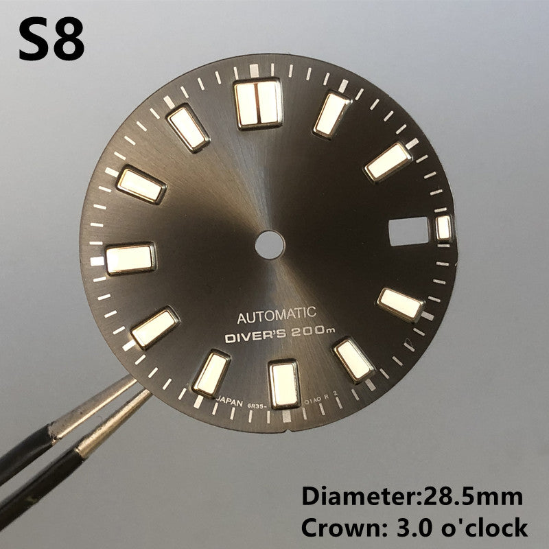 S8 OEM DIAL 28.5MM WITH S LOGO