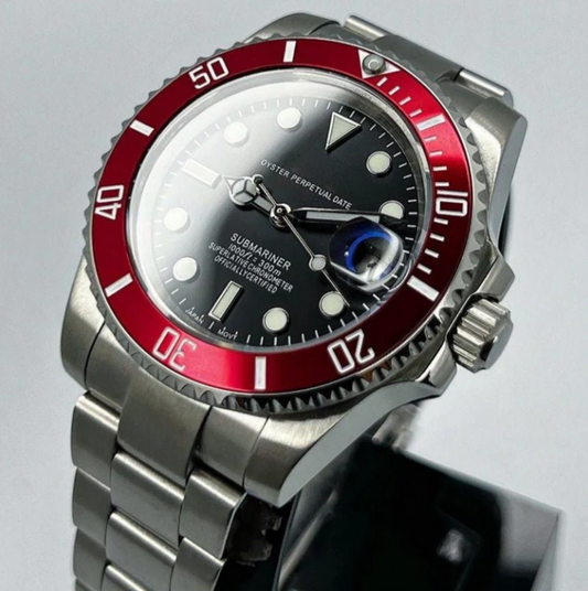 No.19 WATCH MOD MARINER | BLACK BURGUNDY