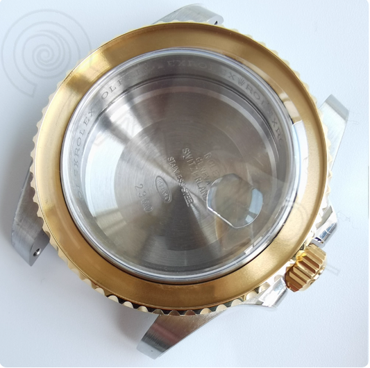 CNC Case Submariner 904L Stainless Steel Case Accessories Compatible with 3135 Movement