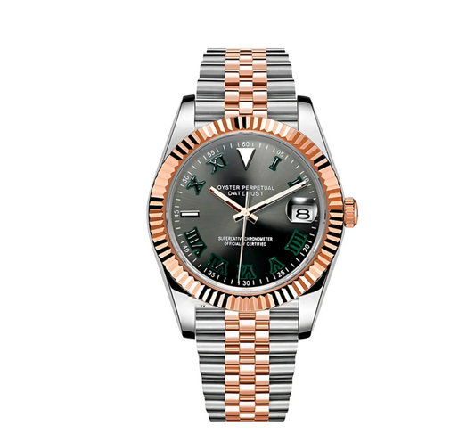 No.32 WATCH MOD JUST WIMBLEDON | SILVER ROSE GOLD TWO-TONE