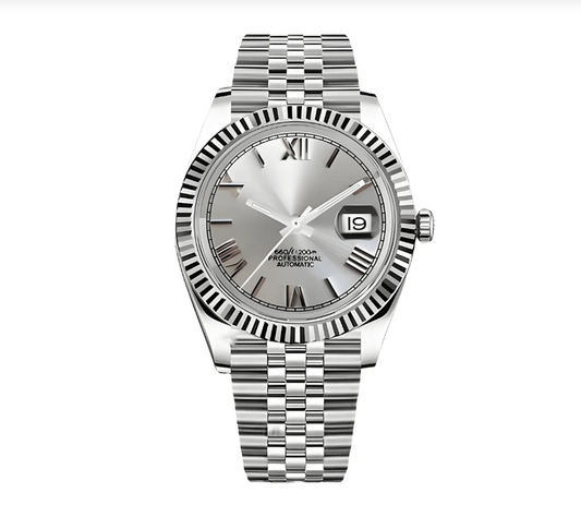 No.36 WATCH MOD JUST ROMAN | SILVER