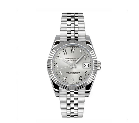No.47 WATCH MOD JUST ARABIC DIAL GREY