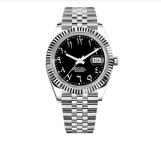 No.48 WATCH MOD JUST ARABIC DIAL  BLACK