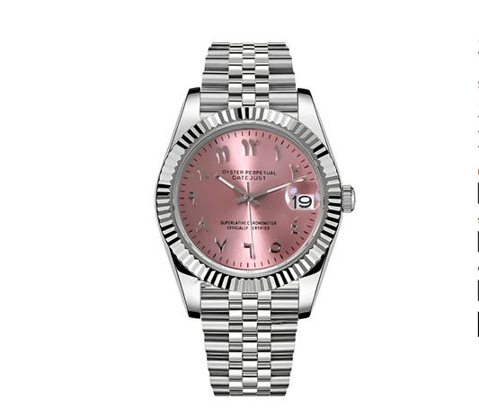 No.49 WATCH MOD JUST ARABIC DIAL  PINK