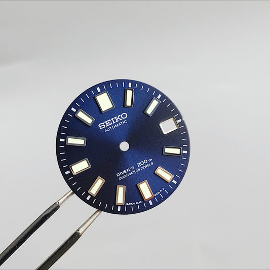 C12 blue 62 mas  dial with s logo