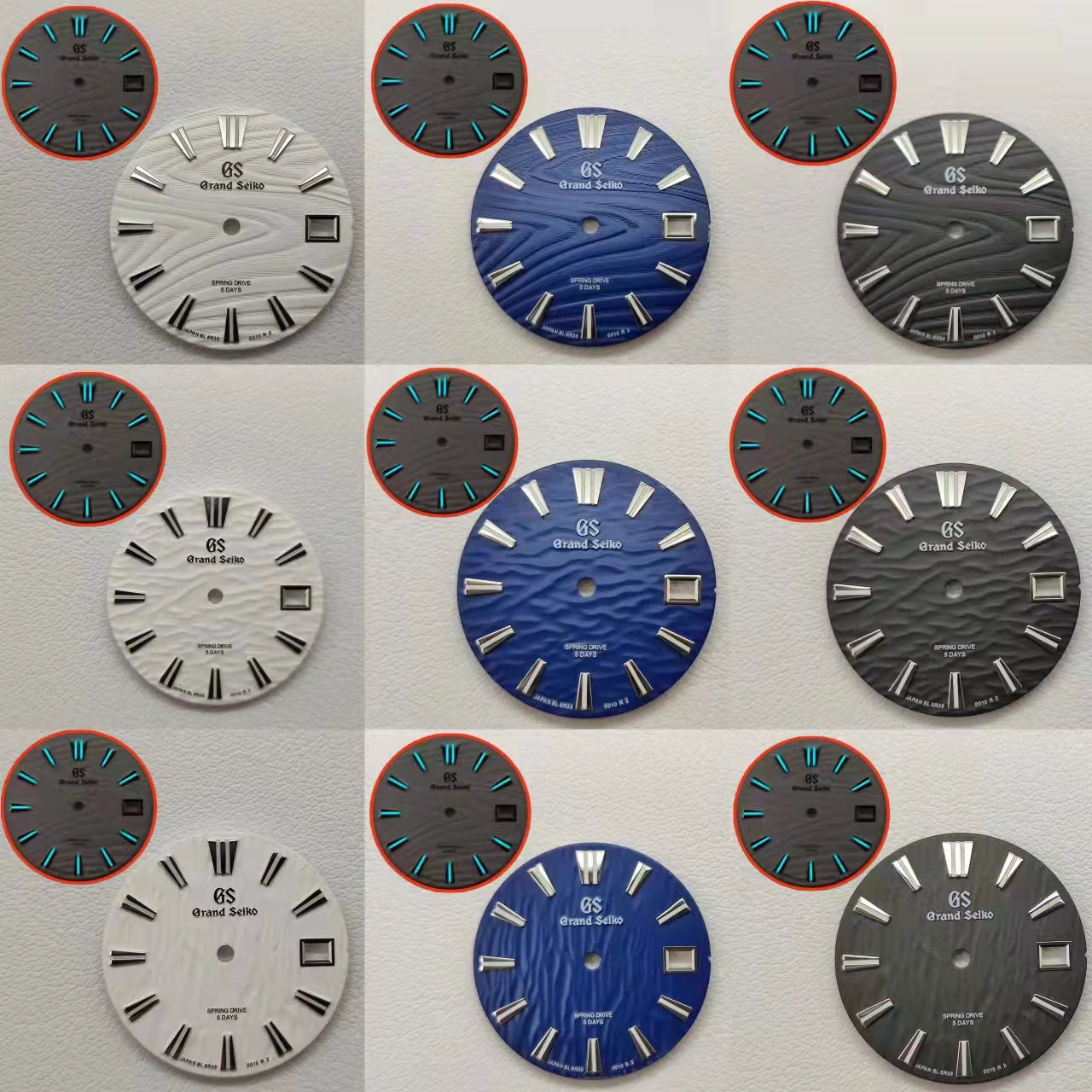 s and gs dial