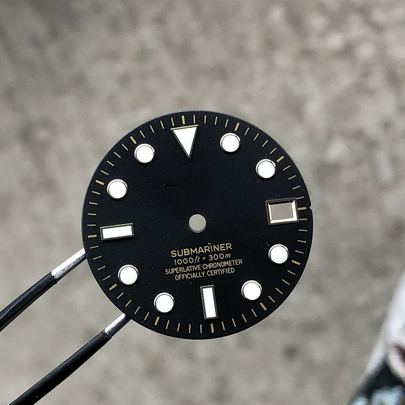 k2 sub seikodial golden color super lume WITH LOGO