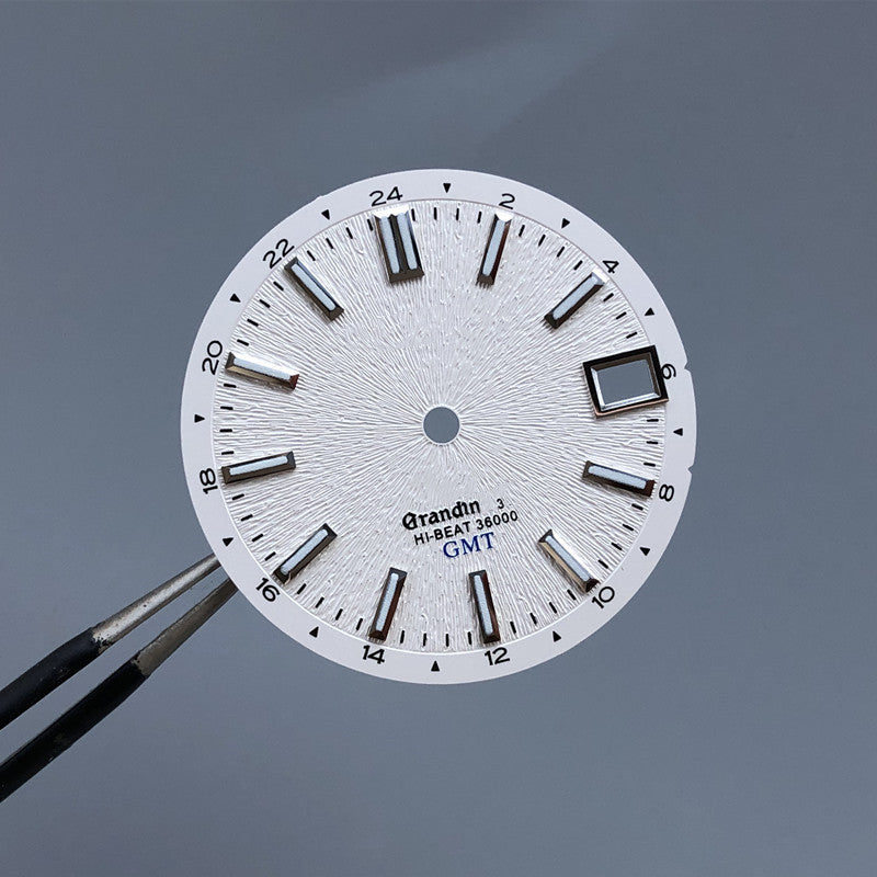 No 26.2 black dial with gs logo fit nh35 movement