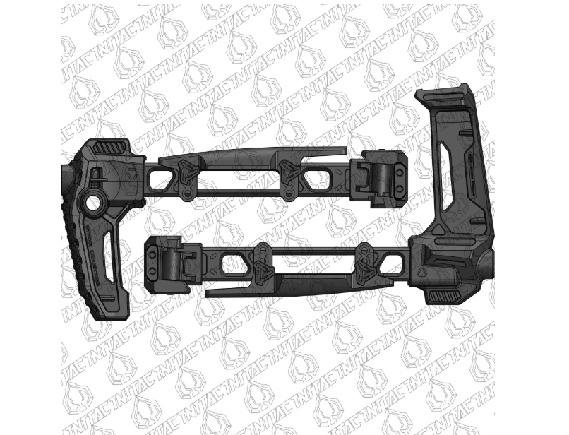 Strike Dual Folding Adapter SI Model Dual Folding Metal Bracket