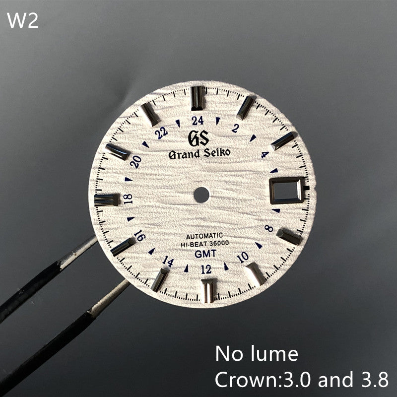 W2 dial with logo  28.5mm no lume