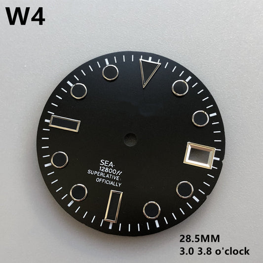w4 dial black sea-deep no lume