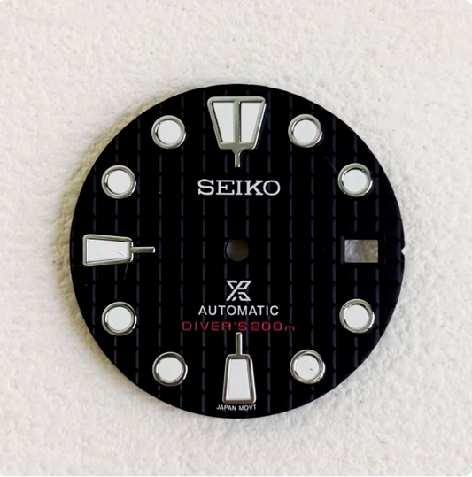 black color dial fit nh35 28.5